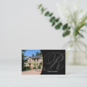 Real Estate Visitekaartje  House Driveway Bl (Staand voorkant)