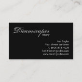 Real Estate Visitekaartje  House Driveway Bl (Achterkant)