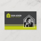 Real Estate Visitekaartje met foto (Voorkant)