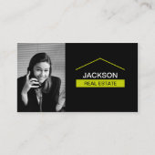 Real Estate Visitekaartje met foto (Voorkant)