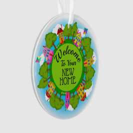 Real Estate "Welcome Home" Nieuw Home Ornament