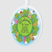 Real Estate "Welcome Home" Nieuw Home Ornament (voorkant)