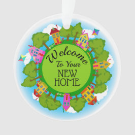 Real Estate "Welcome Home" Nieuw Home Ornament