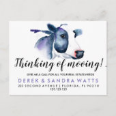 real - estvrije koe aankondigingskaart (Voorkant)