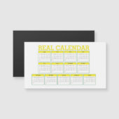 real fixed calendar (Voorkant / Achterkant)