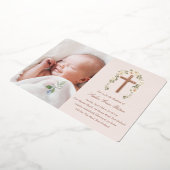 Real Folie Cross-Baptism Uitnodiging tot Folie (Gedraaid)