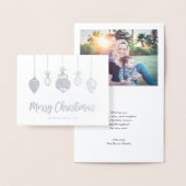 Real Folie Merry kerstfoto Wenskaart Kaarten (Display)