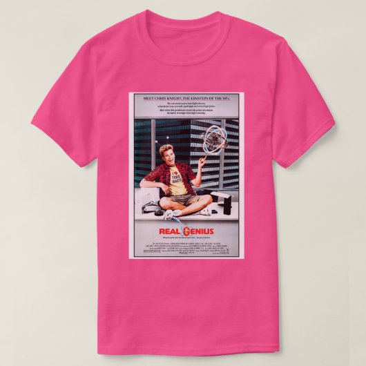 Real Genius 1985 T-shirt (Design voorkant)