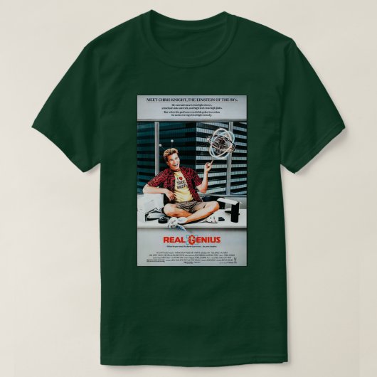 Real Genius 1986 T-shirt (Design voorkant)