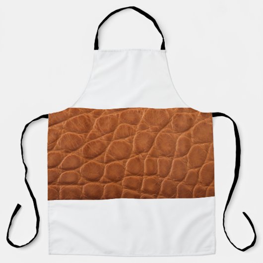 Real genuine tan brown alligator leather texture, schort (Voorkant)
