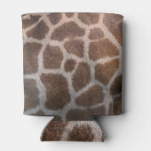 Real Giraffe Skin Fur Detail Blikjeskoeler (Achterkant)