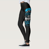 Real Girl Go Fishing For Bass Leggings (Links)