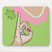 Real  Girl Sorority Fun Muismat (Voorkant)