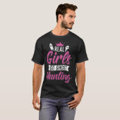 Real Girls Go Ghost Hunting  Ghost Hunter Artwork T-shirt (Voorkant volledig)
