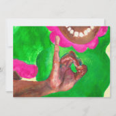 Real  Girls Life Invitation Kaart (Achterkant)