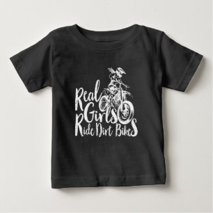 Real Girls Ride Dirt Bikes Funny Gift for Girl
