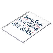 Real Girls Verkoop onroerend goed Funny Agent Brok Notitieboek (Linkerzijde)