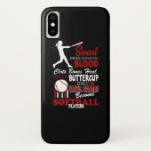 Real Girls worden Softball-speelfilms Case-Mate iPhone Case (Achterkant)