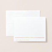 Real Gold Foil Wreate Folie Kaarten (Met envelop)