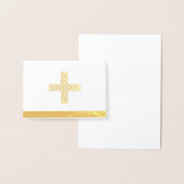 Real Gold Folie Kruisbriefkaarten Kaarten (Display)