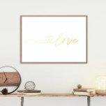 Real Gold | HARDE VAN DE LOVE | Calligrafie Folie Afdrukken<br><div class="desc">Real Gold | HARDE VAN DE LOVE | Prints voor de Folie van kalligrafie</div>