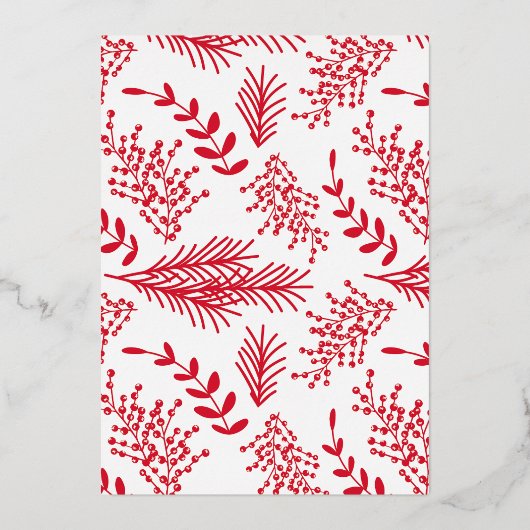 REAL GOLD Oh, wat leuk kerstfoto Folie Feestdagenkaart (Achterkant)