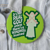Real Golf heeft een windmolen Ronde Button 6,0 Cm (In situ)