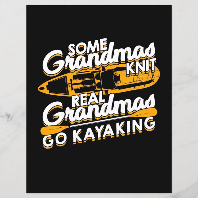 Real Grandmas Go Kayaking (Voorkant)