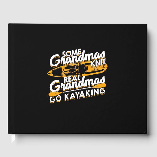 Real Grandmas Go Kayaking Gastenboek (Voorkant)
