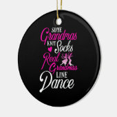 Real Grandmas Line Dance country dansen Keramisch Ornament (Links)