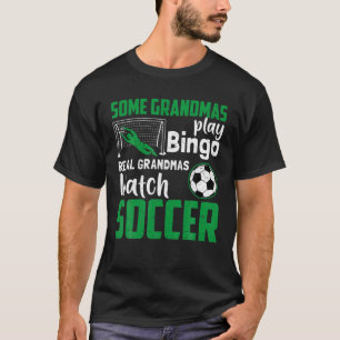 Real Grandmas Watch Soccer Retro Moederdag T-shirt