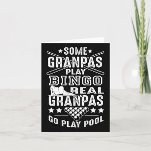Real Grandpas Play Pool Kaart
