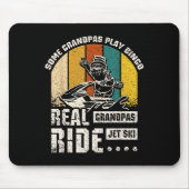 Real Grandpas Ride Jet Ski  Muismat (Voorkant)