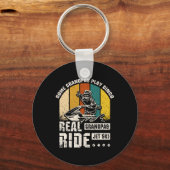 Real Grandpas Ride Jet Ski Sleutelhanger (Voorkant)