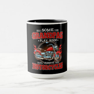 Real Grandpas Ride Motorcycle Motorbike Lover Mok
