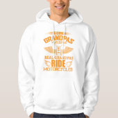 Real Grandpas Ride Motorycli Hoodie (Voorkant)