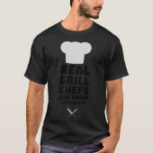 Real Grill Chefs komt uit de Zwitserse astronaut b T-shirt (Voorkant)