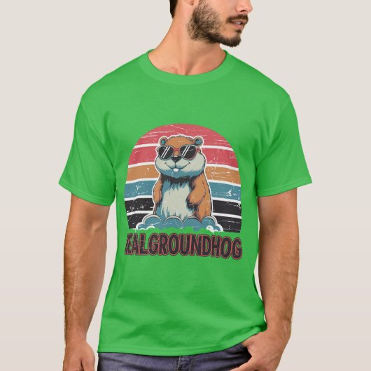 Real Groundhog T-shirt (Voorkant)