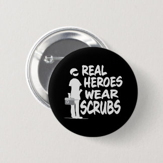 Real Heroes Draag struisvogels Ronde Button 5,7 Cm