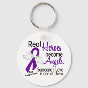 Real Heroes wordt Angels Pancreatic Cancer Sleutelhanger