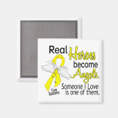 Real Heroes wordt Angels Sarcoma Magneet (Voorkant / Achterkant)