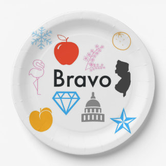 Real Housewives All-Stars Paper Borden Papieren Bordje