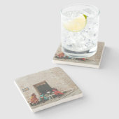 Real Housewives of Cartagena Stone Onderzetter (Zijkant)