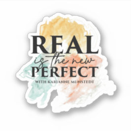 Real is de nieuwe Perfect Cotton Vinyl Sticker