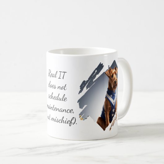 Real IT Koffiemok (Voorkant rechts)