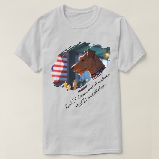 Real IT T-shirt (Design voorkant)