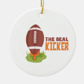 Real Kicker Keramisch Ornament (Voorkant)
