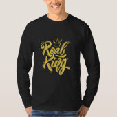 Real King | stoutmoedig leiderschap T-shirt (Voorkant)