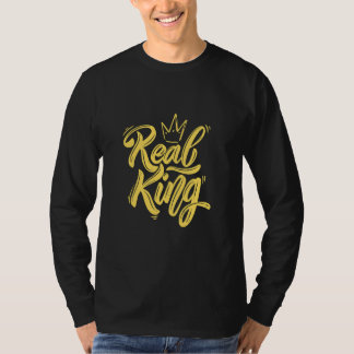 Real King | stoutmoedig leiderschap T-shirt