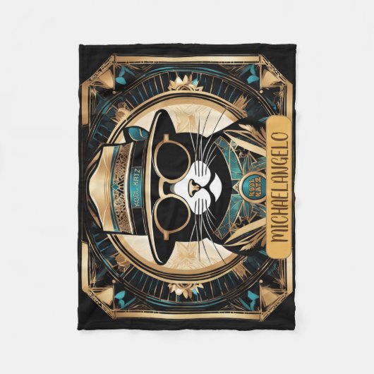 Real Kool Katz Fleece Deken (Voorkant)